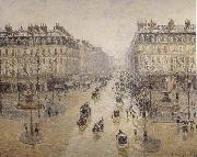 Camille Pissarro Paris-s opera house street Germany oil painting artist